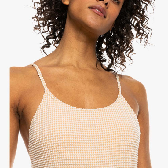 Roxy Γυναικείο ολόσωμο μαγιό Gingham - High Leg One-Piece Swimsuit